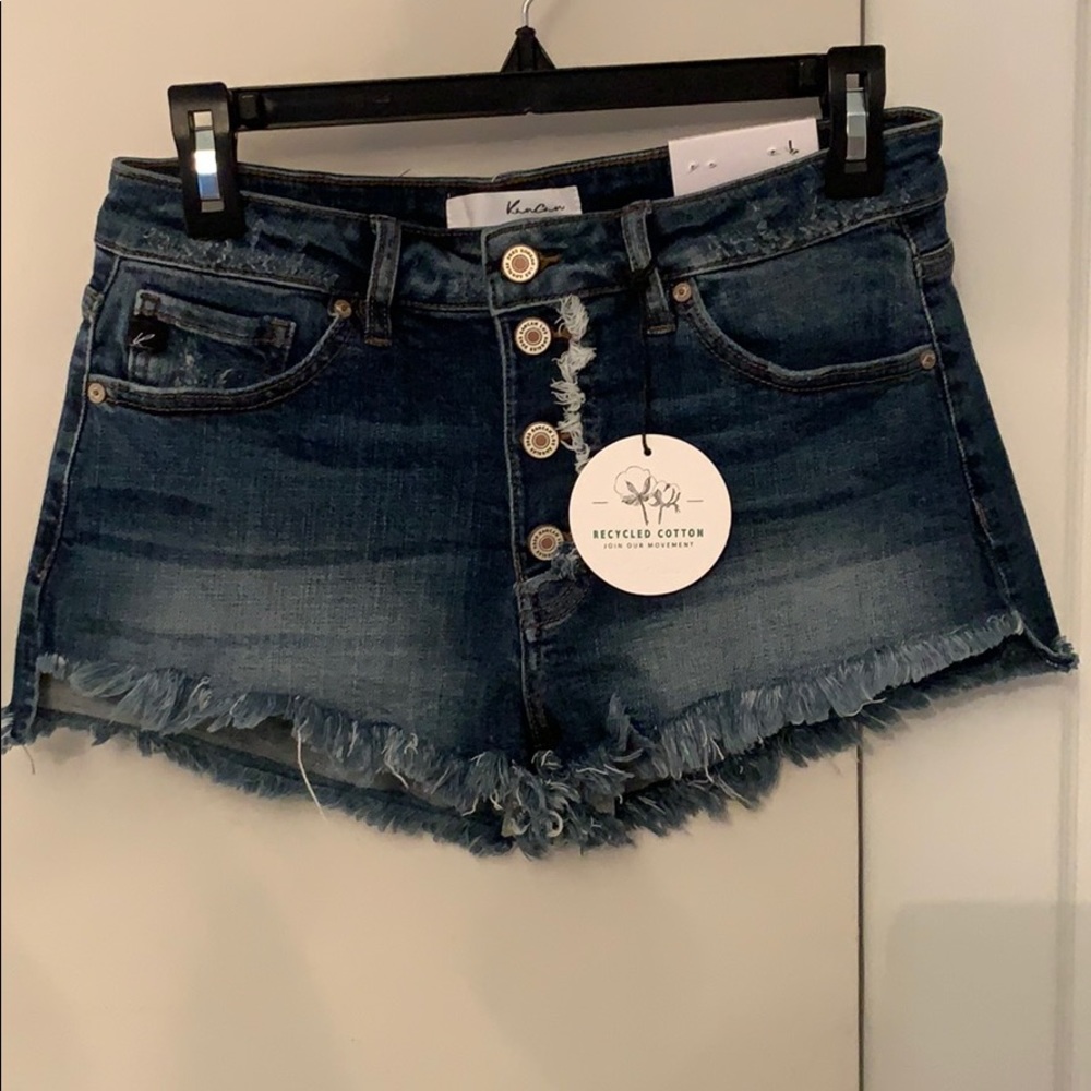 NWT Kancan high waisted Jean shorts!